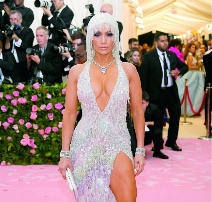 Stars play with vibrant gemstones and statement necklaces at 2019 Met Gala