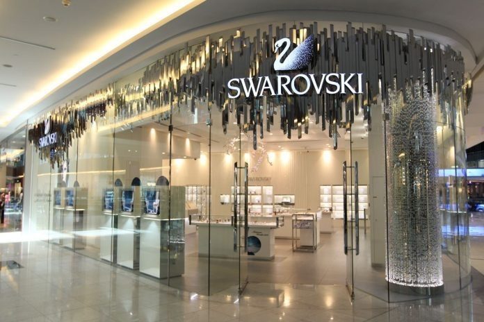 Swarovski sparkles in Edinburgh with new store opening