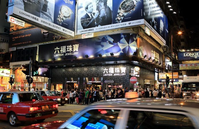 HK jewellery sales weaken in April