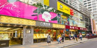 HK jewellery sales