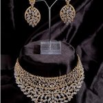 cz stone bridal jewellery