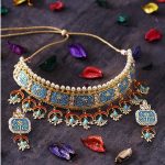 new colorful bridal jewellery