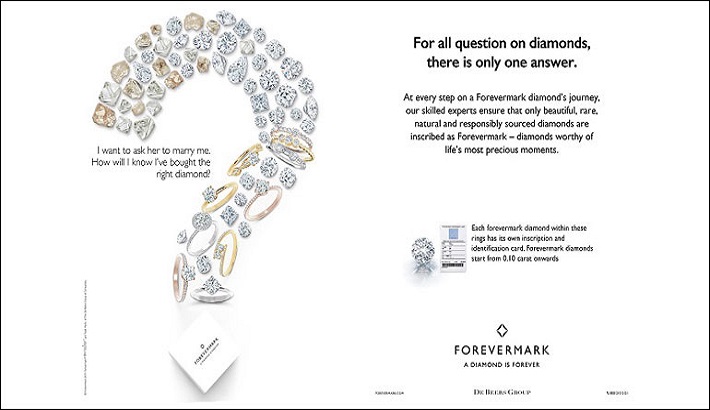 De Beers Group Doubles Down On Natural Diamonds With the Return of the  Iconic 'A Diamond is Forever' Category Campaign