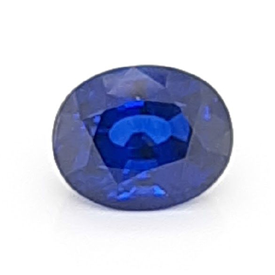 Blue sapphire oval 15.09ct from Sri Lanka