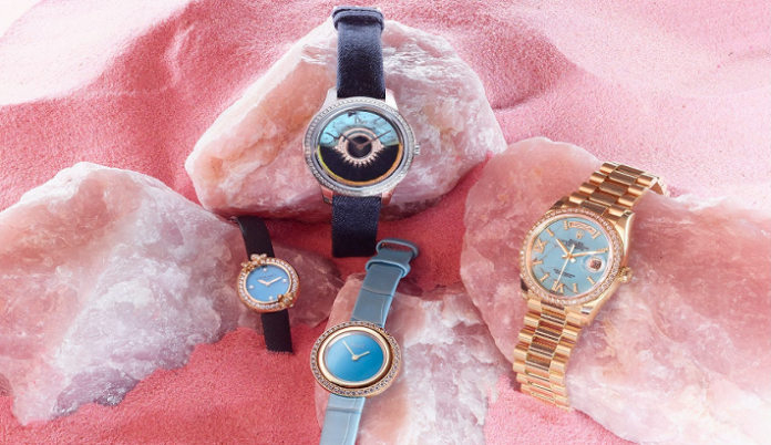 Why bold and beautiful turquoise dials are making a comeback in women's watches1