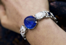 Cartier Diamond and Sapphire Bracelet Tops Sotheby's Sale