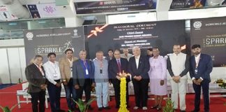 GJEPC Chairman Inaugurates B2B Jewellery Show Surat Sparkle 2019