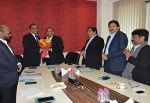 GJEPC Delegation Led by Chairman Pramod Kumar Agrawal Holds Meeting with MMTC Chairman Ved Prakash