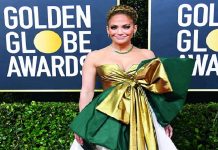GOLDEN GLOBES Necklaces and coloured gemstones shine for 2020