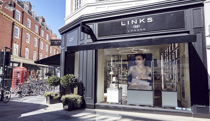 Links of London will disappear from the British high street tomorrow