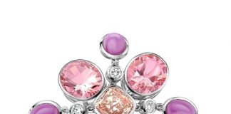 Atelier Swarovski debuts pink lab-grown diamonds fit for a queen at 2020 BAFTAs