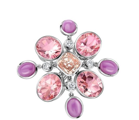 Atelier Swarovski debuts pink lab-grown diamonds fit for a queen at 2020 BAFTAs