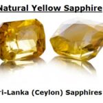 Natural yellow sapphire