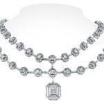 Sansa Solitaire Diamond Suite (16.62 ct Diamonds) in White Gold