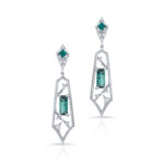 Stephen Silver Fine Jewelry Indicolite Tourmaline Drop Earrings