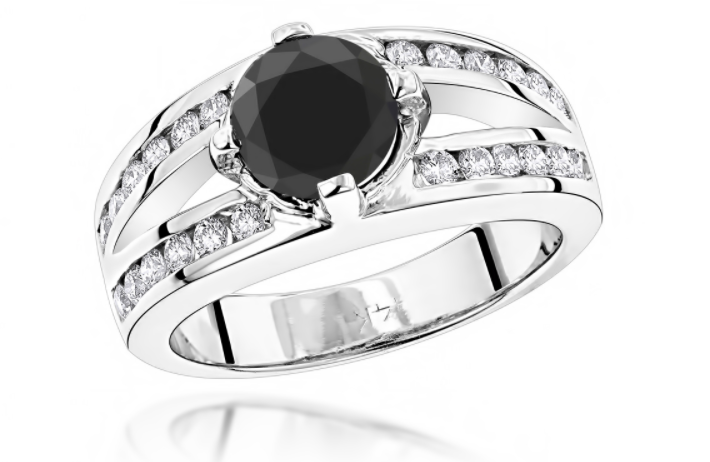 Buy Black Diamond Ring Designs Online in India | Candere by Kalyan Jewellers