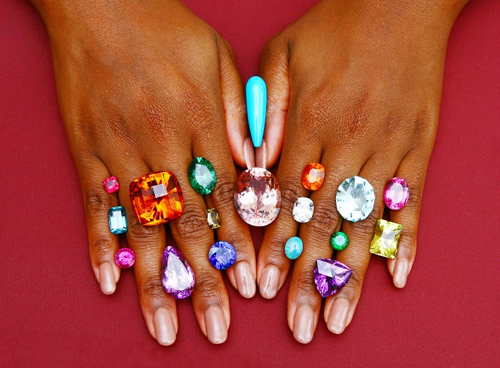 Alexia Connellan Hands with Loose Gemstone. V2