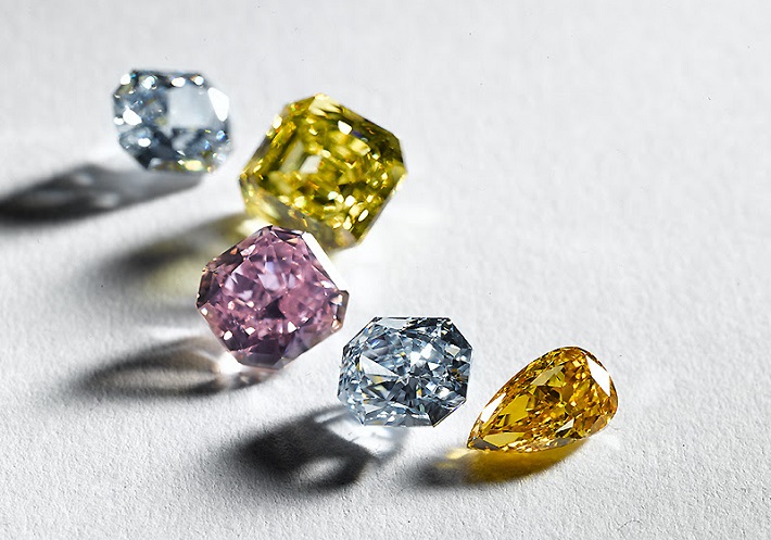 Rare Fancy Coloured Diamond High Jewellery