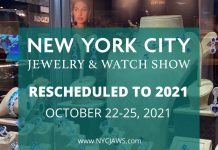 6th ANNUAL NEW YORK CITY JEWELRY & WATCH SHOW