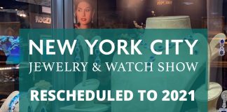 6th ANNUAL NEW YORK CITY JEWELRY & WATCH SHOW