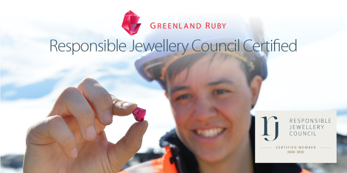 Greenland Ruby becomes a Certified Member of RJC