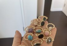 Group Shot of Bonnie Jennifer Gold Filled Rings