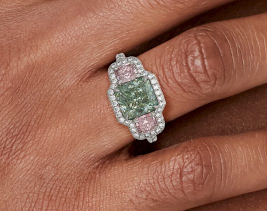 3-ct Green Diamond Sells for $491,000