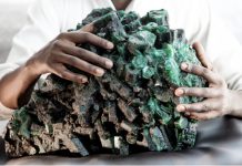 Gemfields Sells Huge 187,775-ct Emerald Cluster