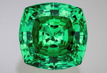 Huge 116-ct Tsavorite Gifted to Smithsonian