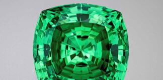 Huge 116-ct Tsavorite Gifted to Smithsonian