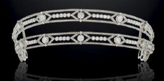Boucheron Diamond Tiara, Complete with Screwdriver
