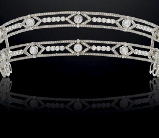 Boucheron Diamond Tiara, Complete with Screwdriver