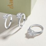 Rings from the Gaia collection featuring lab-grown diamonds