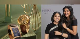 Time Stands Still with Nebula by Titan’s new Art-Deco Collection