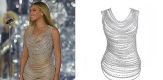 Beyonce's $1m Real Diamond Dress