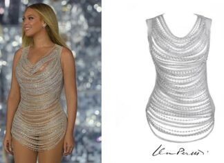 Beyonce's $1m Real Diamond Dress
