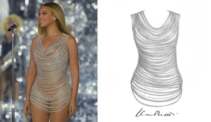 Beyonce's $1m Real Diamond Dress