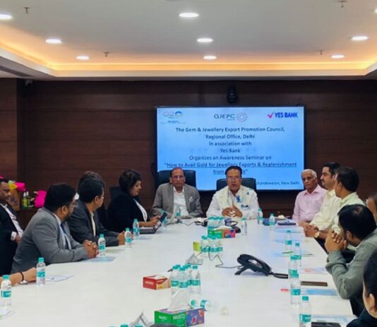 GJEPC Delhi & Yes Bank Host Seminar On Gold Availability For Exporters