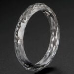 Lab Grown Diamond Laser-Cut into Solid 4-ct Ring