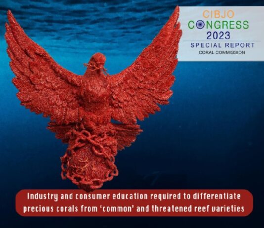 CIBJO Report: Climate Crisis Impacts Shallow-Water Reef Corals, Not Precious Varieties