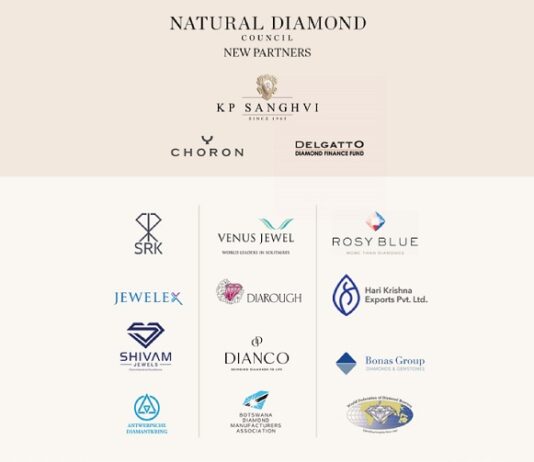 KP Sanghvi, Choron & DDFF Partner With Natural Diamond Council
