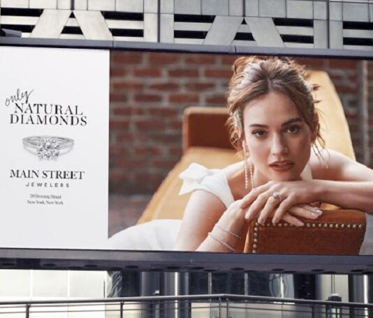 Lily Dazzles in New Natural Diamond Ads