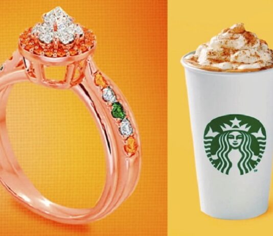 The $12,000 Pumpkin Spiced Latte Ring