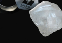 208-carat diamond is the most recent discovery at the Lulo mine