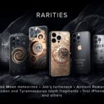 Caviar unveiled the custom iPhone priced at $ 105 000, it is incrusted with fragments of rare artifacts