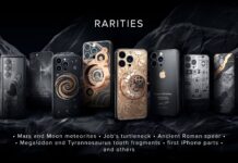 Caviar unveiled the custom iPhone priced at $ 105 000, it is incrusted with fragments of rare artifacts