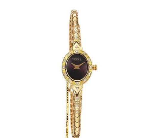 Nebula by Titan’s Contemporary Bracelets: 18K Gold Timepieces with Artistry of Jewellery