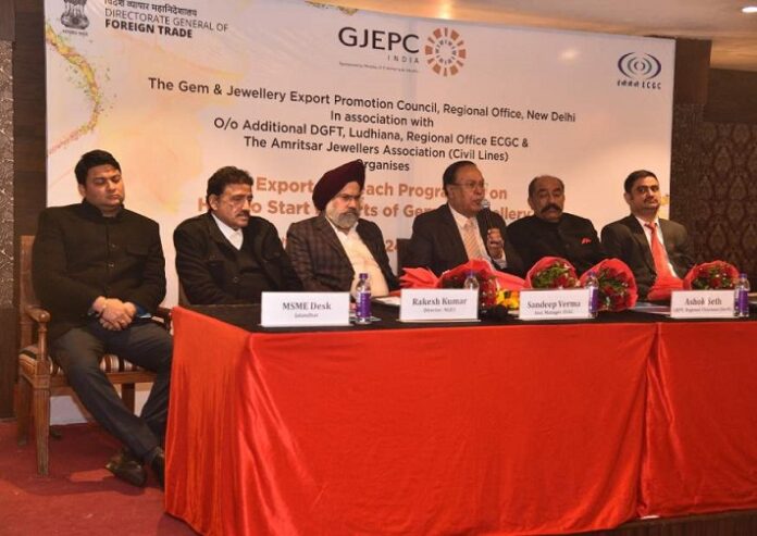 GJEPC’s Delhi RO Holds Export Outreach Program In Amritsar