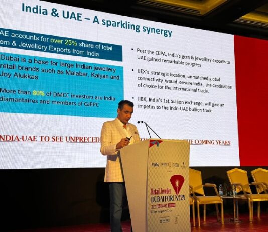 GJEPC Showcases Indian Jewellery Potential At Retail Jeweller Dubai Forum