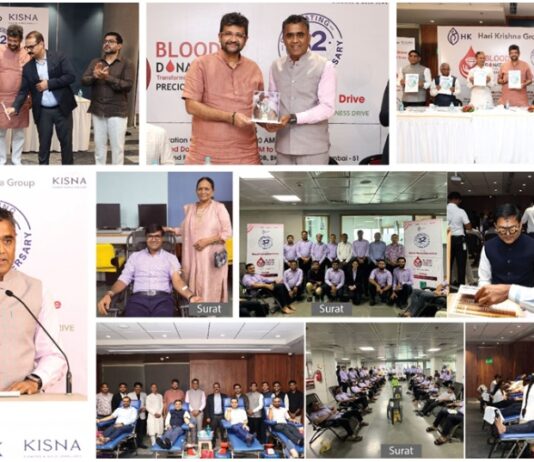 Hari Krishna Completes 32 Years Of Blood Donation Drives